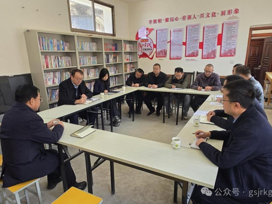 蔡彤赴武山县四门镇松树村对接帮扶工作并走访探望结对关爱对象